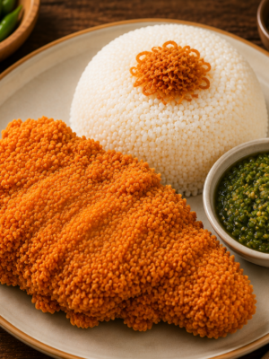 Nasi+Ayam Crispy+ Sambal ljo