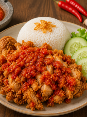 Ayam Geprek Sambal