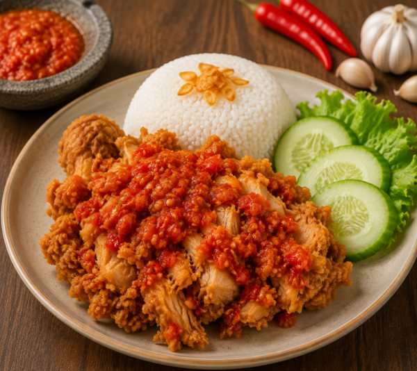 Ayam Geprek Sambal