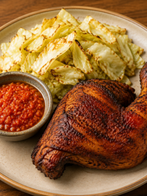 Ayam Goreng/Bakar (Ayam+Sambal+Kol Goreng)