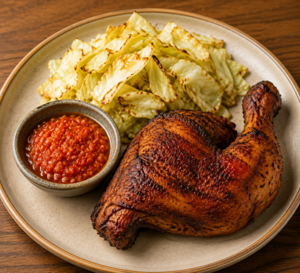 Ayam Goreng/Bakar (Ayam+Sambal+Kol Goreng)